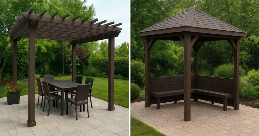 Pergola vs. Gazebo: What’s Best for Your Yard?